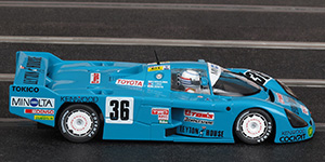 Slot.it CA41A Toyota 86C - #36 Leyton House. Tom's Co. Ltd. DNF, Le Mans 24 Hours 1986. Geoff Lees / Satoru Nakajima / Masanori Sekiya - 03