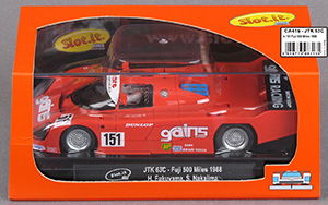 Slot.it CA41B JTK 63C - #151 Gains. British Barn Racing: 12th place, Fuji 500 Miles 1988. Jirou Yoneyama / Hideo Fukuyama - 06