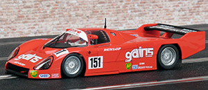 Slot.it CA41B JTK 63C - #151 Gains. British Barn Racing: 12th place, Fuji 500 Miles 1988. Jirou Yoneyama / Hideo Fukuyama
