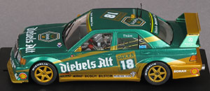 Slot.it CA44A Mercedes 190E - #18 Diebels Alt. Zakspeed: DTM Zolder 1992. Kurt Thiim