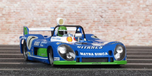 Slot.it CW18 Matra-Simca MS 670B - #7 Gitanes. Winner, Le Mans 24 Hours 1974. Equipe Gitanes: Henri Pescarolo / Gérard Larrousse - 03