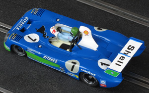 Slot.it CW18 Matra-Simca MS 670B - #7 Gitanes. Winner, Le Mans 24 Hours 1974. Equipe Gitanes: Henri Pescarolo / Gérard Larrousse - 08