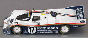 Slot.it CW20 Porsche 962 C - #17 Rothmans. Porsche AG: Winner, Le Mans 24 Hours 1987. Hans-Joachim Stuck / Derek Bell / Al Holbert
