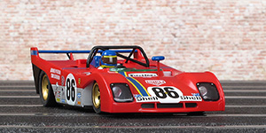 Slot.it KF01B Ferrari 312 PB - #86 SEFAC Ferrari. 2nd place, Watkins Glen 6 Hours 1972. Ronnie Peterson / Tim Schenken - 03