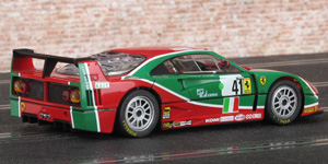 Slot.it KF02C Ferrari F40 - #41 Brummel. 18th place, Le Mans 24 Hours 1995. Gary Ayles / Massimo Monti / Fabio Mancini - 02