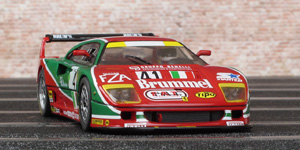 Slot.it KF02C Ferrari F40 - #41 Brummel. 18th place, Le Mans 24 Hours 1995. Gary Ayles / Massimo Monti / Fabio Mancini - 03