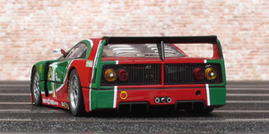 Slot.it KF02C Ferrari F40 - #41 Brummel. 18th place, Le Mans 24 Hours 1995. Gary Ayles / Massimo Monti / Fabio Mancini - 04