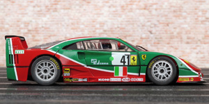 Slot.it KF02C Ferrari F40 - #41 Brummel. 18th place, Le Mans 24 Hours 1995. Gary Ayles / Massimo Monti / Fabio Mancini - 05