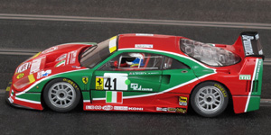 Slot.it KF02C Ferrari F40 - #41 Brummel. 18th place, Le Mans 24 Hours 1995. Gary Ayles / Massimo Monti / Fabio Mancini - 06