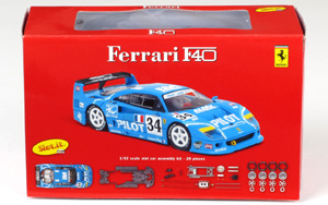 Slot.it KF02D Ferrari F40 - #34 Pilot Aldix Racing. 12th place, Le Mans 24 Hours 1995. Michel Ferté / Olivier Thévenin / Carlos Palau - 12
