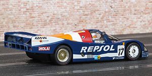 Slot.it SICA03B Porsche 962 C - #17 Repsol. Brun Motorsport: DNF, Le Mans 24 Hours 1989. Oscar Larrauri / Jésus Pareja / Walter Brun - 02