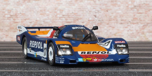 Slot.it SICA03B Porsche 962 C - #17 Repsol. Brun Motorsport: DNF, Le Mans 24 Hours 1989. Oscar Larrauri / Jésus Pareja / Walter Brun - 03