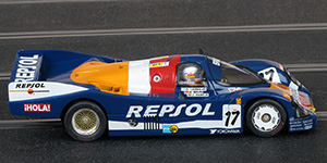 Slot.it SICA03B Porsche 962 C - #17 Repsol. Brun Motorsport: DNF, Le Mans 24 Hours 1989. Oscar Larrauri / Jésus Pareja / Walter Brun - 05
