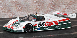 Slot.it SICA07A Jaguar XJR-9 - #66 Castrol. Castrol Jaguar Racing: 3rd place, Daytona 24 Hours 1988. Eddie Cheever / John Watson / Johnny Dumfries - 01