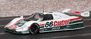 Slot.it SICA07A Jaguar XJR-9 - #66 Castrol. Castrol Jaguar Racing: 3rd place, Daytona 24 Hours 1988. Eddie Cheever / John Watson / Johnny Dumfries