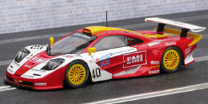 Slot.it SICA10E McLaren F1 GTR - #40 EMI. 4th place, Le Mans 24hrs 1998. Steve O'Rourke / Tim Sudgen / Bill Auberlen - 01