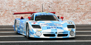 Slot.it SICA14B Nissan R390 GT1 - #32 Calsonic/Xanavi. 3rd place, Le Mans 24hrs 1998. Aguri Suzuki / Kazuyoshi Hoshino / Masahiko Kageyama - 03