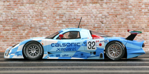 Slot.it SICA14B Nissan R390 GT1 - #32 Calsonic/Xanavi. 3rd place, Le Mans 24hrs 1998. Aguri Suzuki / Kazuyoshi Hoshino / Masahiko Kageyama - 06