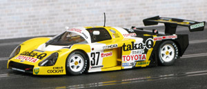 Slot.it SICA19B Toyota 88C - #37 Taka-Q. 24th place, Le Mans 24hrs 1988. Paolo Barilla / Hitoshi Ogawa / Tiff Needell