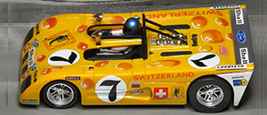 Sloter 400207 Lola T280- #7 Switzerland. Ecurie Bonnier Switzerland, DNF, Le Mans 24 Hours 1972. Hughes de Fierlant / Gérard Larrousse / Jo Bonnier