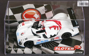 Sloter 9523 - DBA4 03S Zytek - #26 Den Blå Avis. 22nd place, Le Mans 24 hours 2003. Hayanari Shimoda / Casper Elgaard / John Nielsen - 12