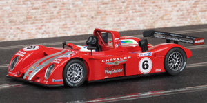 Spirit 0200306 Reynard 2KQ - #6 Chrysler/Playstation. 20th place, Le Mans 24 hours 2000. Didier Theys / Didier André / Jeffrey van Hooydonk - 01