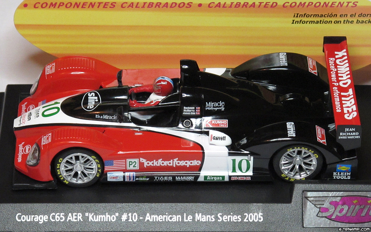 Spirit 0601203 Courage C65 - No.10 Kumho Tires. American Le Mans Series 2005. Miracle Motorsports: Jeff Bucknam / Chris McMurry / James Gue