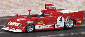 SRC 007 01 Alfa Romeo 33TT12 - #4 Campari. Willi Kauhsen Racing Team. Winner, Watkins Glen 6 Hours 1975. Henri Pescarolo / Derek Bell