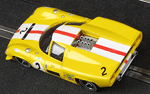 Thunderslot CA00102S/W Lola T70 MkIII - No.2. Ecurie Bonnier: 6th place, Brands Hatch 6 Hours 1968. BOAC International 500. Jo Bonnier / Sten Axelsson - 04
