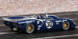 Thunderslot CA00201S/W Lola T70 Can-Am - No.30 Bardahl Special. All American Racers: Winner, Can-Am Bridgehampton 1966. Dan Gurney - 02