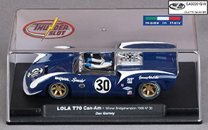 Thunderslot CA00201S/W Lola T70 Can-Am - No.30 Bardahl Special. All American Racers: Winner, Can-Am Bridgehampton 1966. Dan Gurney - 06