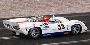 Thunderslot CA00202S/W Lola T70 Can-Am - No.52 Dana Chevrolet. DNF, Can-Am Laguna Seca 1967. Peter Revson 1967 - 02