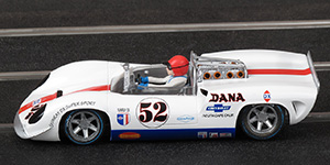 Thunderslot CA00202S/W Lola T70 Can-Am - No.52 Dana Chevrolet. DNF, Can-Am Laguna Seca 1967. Peter Revson 1967 - 03