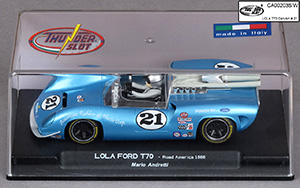 Thunderslot CA00203S/W Lola T70 Can-Am - No.21 Bignotti Enterprises. Can-Am Road America 1968. Mario Andretti - 06