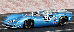 Thunderslot CA00203S/W Lola T70 Can-Am - No.21 Bignotti Enterprises. Can-Am Road America 1968. Mario Andretti