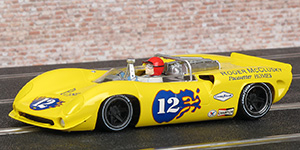 Thunderslot CA00204S/W Lola T70 Can-Am - No.12 Pacesetter Homes. 5th place, Can-Am Mosport 1967. Roger McCluskey - 01