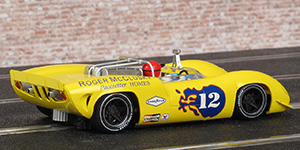 Thunderslot CA00204S/W Lola T70 Can-Am - No.12 Pacesetter Homes. 5th place, Can-Am Mosport 1967. Roger McCluskey - 02