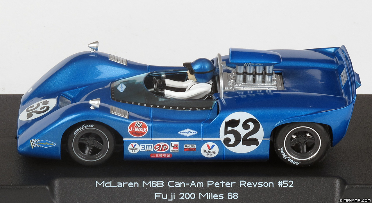 Thunderslot CA00306S/W McLaren M6B - #52 Shelby Racing Co. Inc. Winner, Fuji Can-Am 200 Miles 1968, Peter Revson