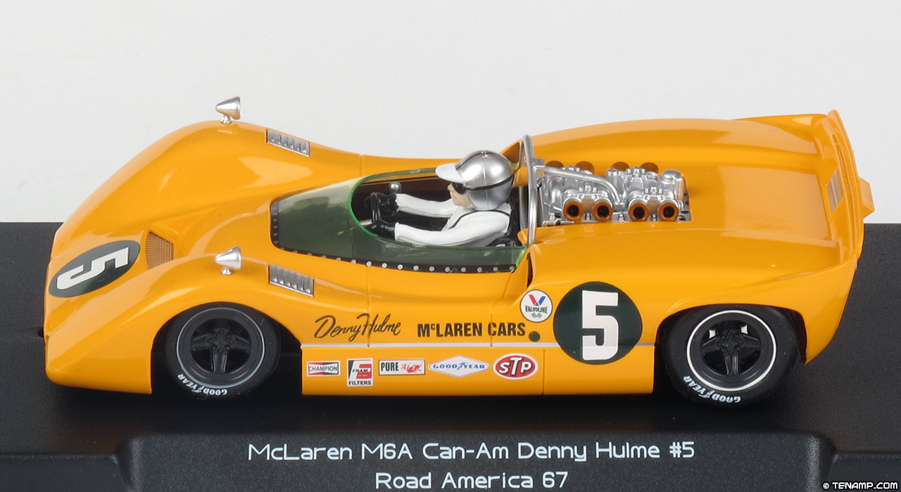 Thunderslot CA00307S/W McLaren M6A - #5 McLaren Cars Ltd. Winner, Can-Am Road America 1967, Denny Hulme